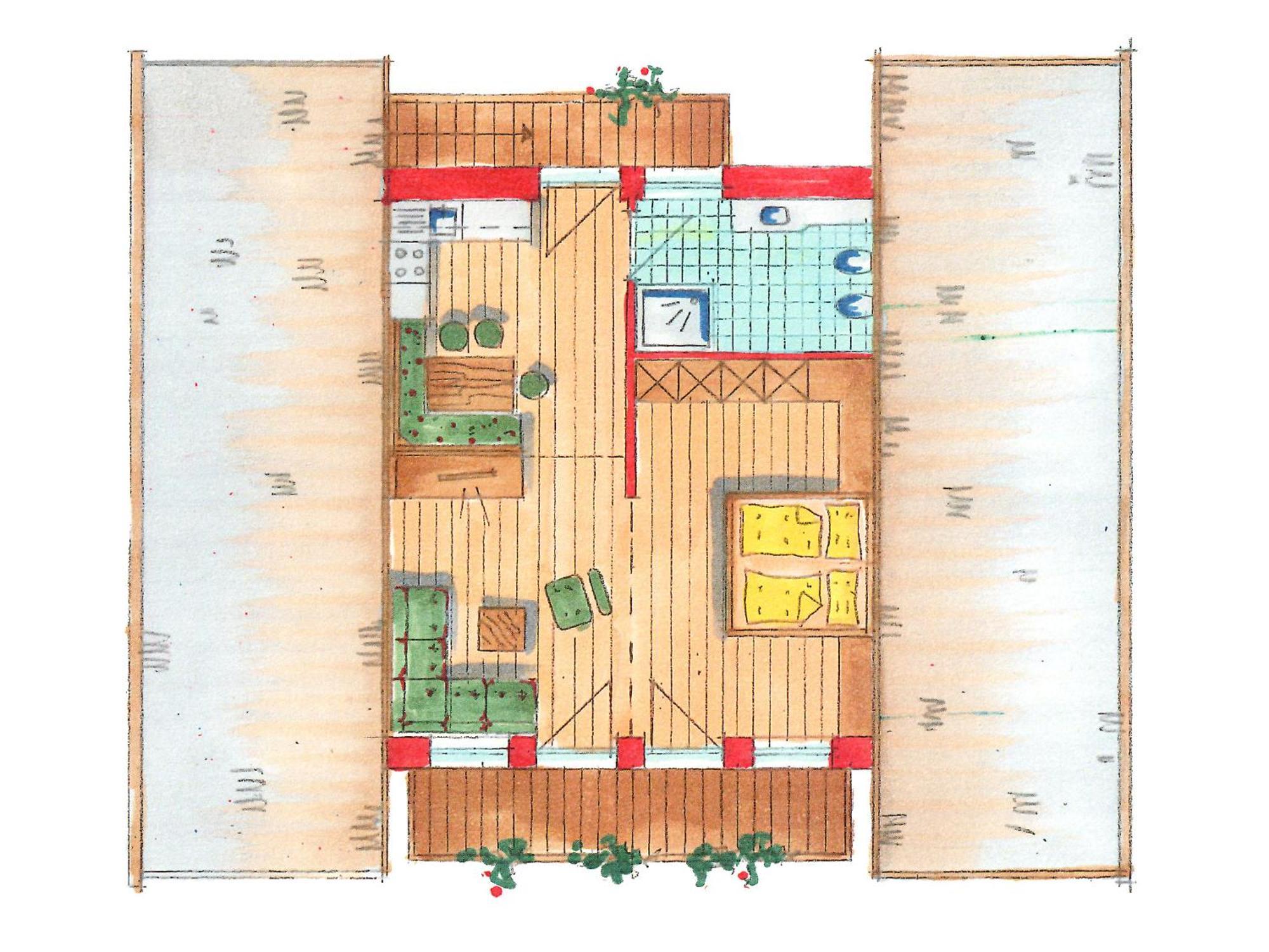 Olang Chalet Piz Da Peres 아파트 객실 사진